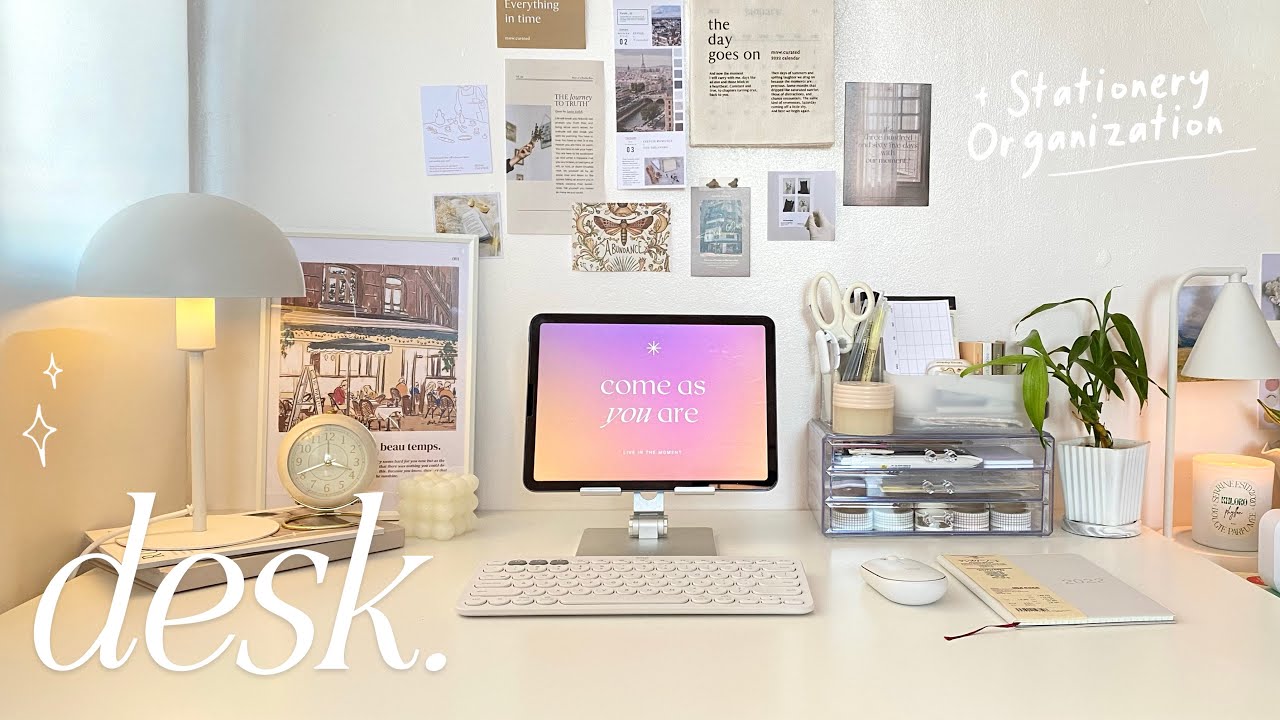 korean desk setup