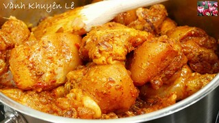 CÀ RI GÀ ẤN ĐỘ - Cách nấu Cà ri Gà Kiểu ẤN-Indian Curry-Cơm Gà Cari Ấn Độ thơm ngon by Vanh Khuyen