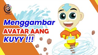 Menggambar Aang di Microsoft Paint