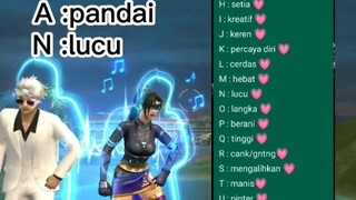 coba buat nama kalian