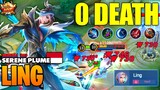 NO ONE CAN KILL ME!! LING POST NERFED GAMEPLAY - Build Pro Player Ling - Mobile Legends [MLBB]