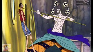 luffy vs god enel ||arc sky pea