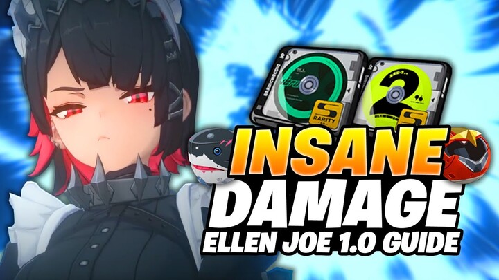 SHE'S DANGEROUS!! ELLEN JOE Build & Guide | Best W-Engines, Drive discs & Teams | Zenless Zone Zero