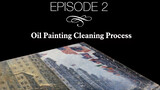 Restoring the Oil Painting of Impressionist Painter Guys Wiggin