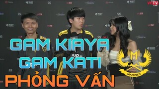 Mai Dora Phỏng Vấn Kiaya & Kati Sau Chiến Thắng Bán Kết GAM vs TS GAM Esports vs Team Secret