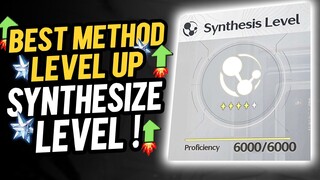 The Best Method To Level Up Your Synthesize  Level  in Wuthering Waves