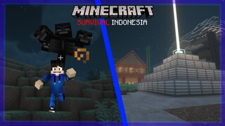 Melawan Wither untuk Membuat Beacon - Minecraft Survival Indonesia