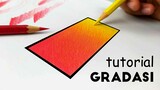 Cara Membuat Gradasi Pensil Warna Untuk Pemula