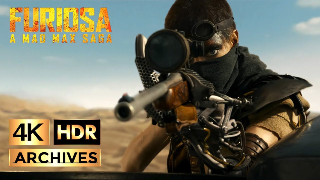 FURIOSA: A MAD MAX SAGA [ 4K - HDR ] Furiosa hunts down Dementus, The  