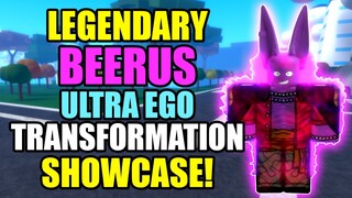 Ultra Ego Beerus Form Showcase in Anime Rifts