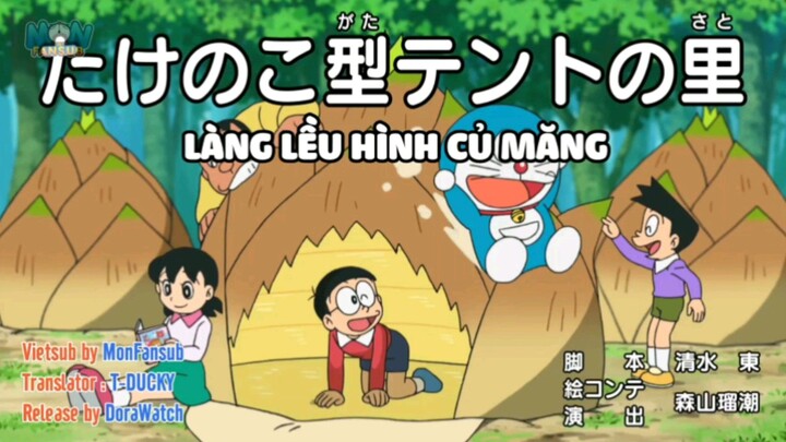 Doraemon : Đèn thần mà không có thần đèn - Làng lều hình củ măng