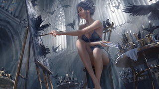 เป็น CG ที่สวยมาก ละเอียดยันเส้นผม [BGM :  Imagine Dragons - Natural]