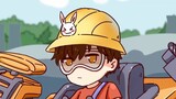 King Animation: Liu Chan was forced to drive an excavator? Sun Shangxiang received a phone call and 