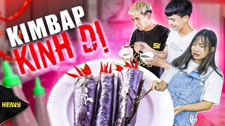 Làm Cơm Cuộn Gimbap Kinh Dị Nhất Thế Giới !!! | Món Ăn Nhân Phẩm | HEAVY