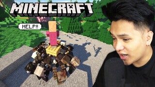 First Day sa Zombie Apocalypse Minecraft... (Katakot)