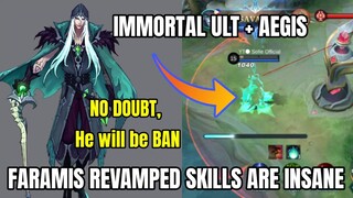 Faramis Revamped Skills are INSANE | He's Totally an IMMORTAL HERO | You Should Ban This Hero | MLBB