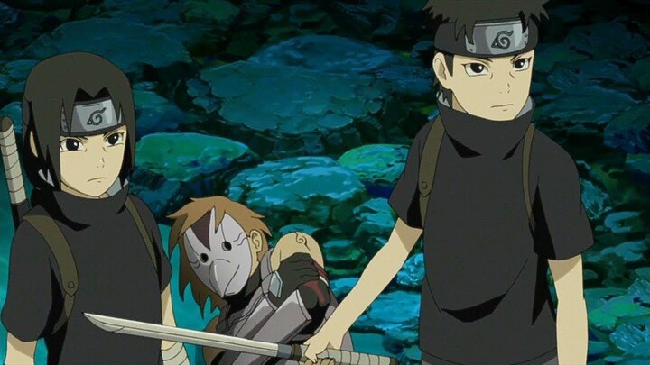 Itachi dan Shisui vs Anbu / Itachi bergabung dengan Anbu. indo sub