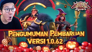 UPDATE TERBARU RISE OF KINGDOMS | EVENT HALLOWEEN | FORMATION SYSTEM & ARMAMENTS | NEW KVK 3vs3