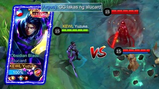 TOP GLOBAL ALUCARD VS PRO ARGUS & CYCLOPS STARWARS SKIN! | WHO WILL WIN?! | (1 VS 2 INTENSE MATCH!)