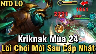 Kriknak Mùa 24 Liên Quân Mobile | Cách Chơi, Lên Đồ, Phù Hiệu, Bảng Ngọc Cho Kriknak Mùa 24 Đi Rừng