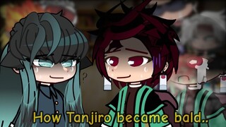 Hashiras react to if Muzan kidnapped Tanjiro's hair || GCRV || Demon Slayer ||