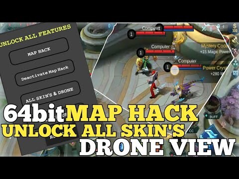 [64bit] Map Hack | UNLOCKED All Skin's | Drone View | BL Mod Skin | Mobile Legends: Bang Bang