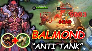 New Balmond Mechanics " THE ANTI TANK " | Balmond ReBuffed 2023 | MLBB