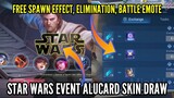 Star Wars Event Alucard is here | Free Spawn, Elimination & Battle Emote Event  | Free Token | MLBB