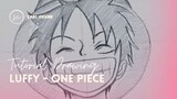 Tutorial Drawing Luffy One Piece