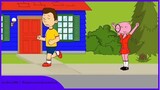 Peppa Pig Yells At Caillou and Hurts His Feelings/Grounded