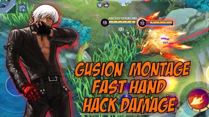gusion montage fast hand top global gusion nopz gusion - mobile legends