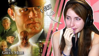 Girl Who Cries At Everything Cries During **The Green Mile** | First Time Watching!