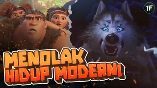 MENOLAK HIDUP MODERN!! ALUR CERITA FILM ANIMASI THE CROODS 2 A NEW AGE