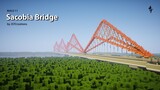 Sacobia Bridge in Minecraft Philippines (Pampanga Province) by JSTCreations