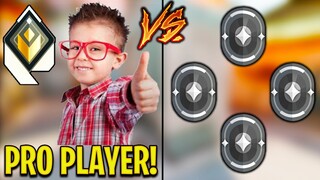 Valorant: 16 Year Old Professional VS 4 Iron Players! - Who Wins?