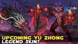 UPCOMING NEW YU ZHONG LEGEND SKIN? | MOBILE LEGENDS NEW SKIN FOR YU ZHONG MLBB UPDATE SURVEY