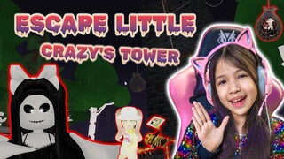 เอาตัวรอดจากหัอคอย เจ๊ ลิตเติ้ล เคซี่ ESCAPE Little Crazy's Tower! (SCARY OBBY) (NEW) [ Roblox ]