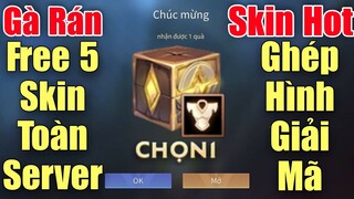 Free 5 Skin hiếm tháng 12 từ Gà Rán và sự kiện ghép hình - Aoi Quang Hải gank team bạn nghẹt thở AIC