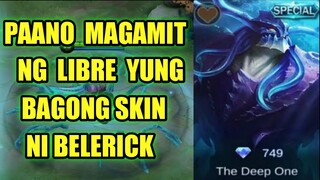 FREE NEW BELERICK SKIN | mobile legends bang bang