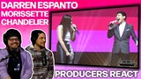 PRODUCERS REACT - Morissette Amon and Darren Espanto Chandelier Reaction