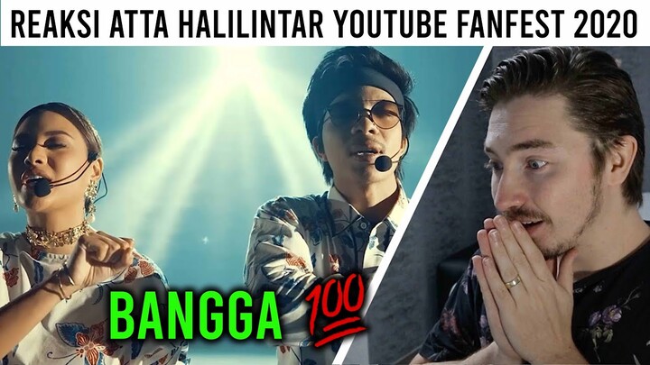 BULE 🇩🇪 REAKSI KE FINAL SHOW ATTA Ft Aurel, Ronny Sky, Manshur Angklung, Masgib (FINALE YTFF 2020)