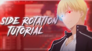 Smooth Side Rotation - After Effects AMV Tutorial