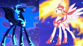 [My Little Pony/Burning] Matahari Kehancuran×Nightmare Moon