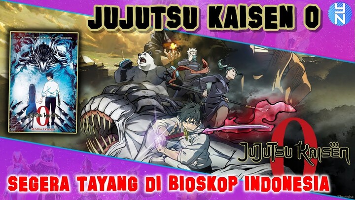 JUJUTSU KAISEN 0 SEGERA TAYANG DI BIOSKOP INDONESIA!!