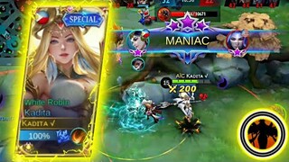 29Kills! KADITA BULLIED LUO YI IN RANK!! | THEY HATE MY KADITA! | MANIAC GAME! | MLBB