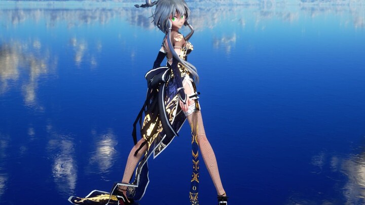 MMD Luo Tianyi Cheongsam versi lengkap 60 bingkai [IA_Conqueror_Motion]