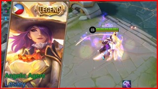 LESLEY ANGELIC AGENT NEW LEGEND SKIN 🟢 MLBB