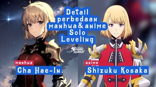 Begini Perbedaan Manhwa dan Anime Solo Leveling