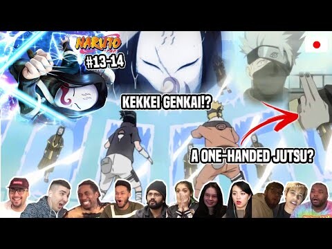 ❄ Haku's Crystal Ice Mirrors 💉 | "Kekkei Genkai" | Reaction Mashup | Naruto 13-14 なると