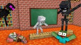 Monster School : BABY MONSTERS FLOOR IS LAVA CHALLENGE ALL EPISODE - Minecraft Animation